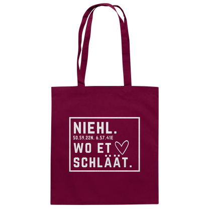 Niehl Hätz Druck - Baumwolltasche
