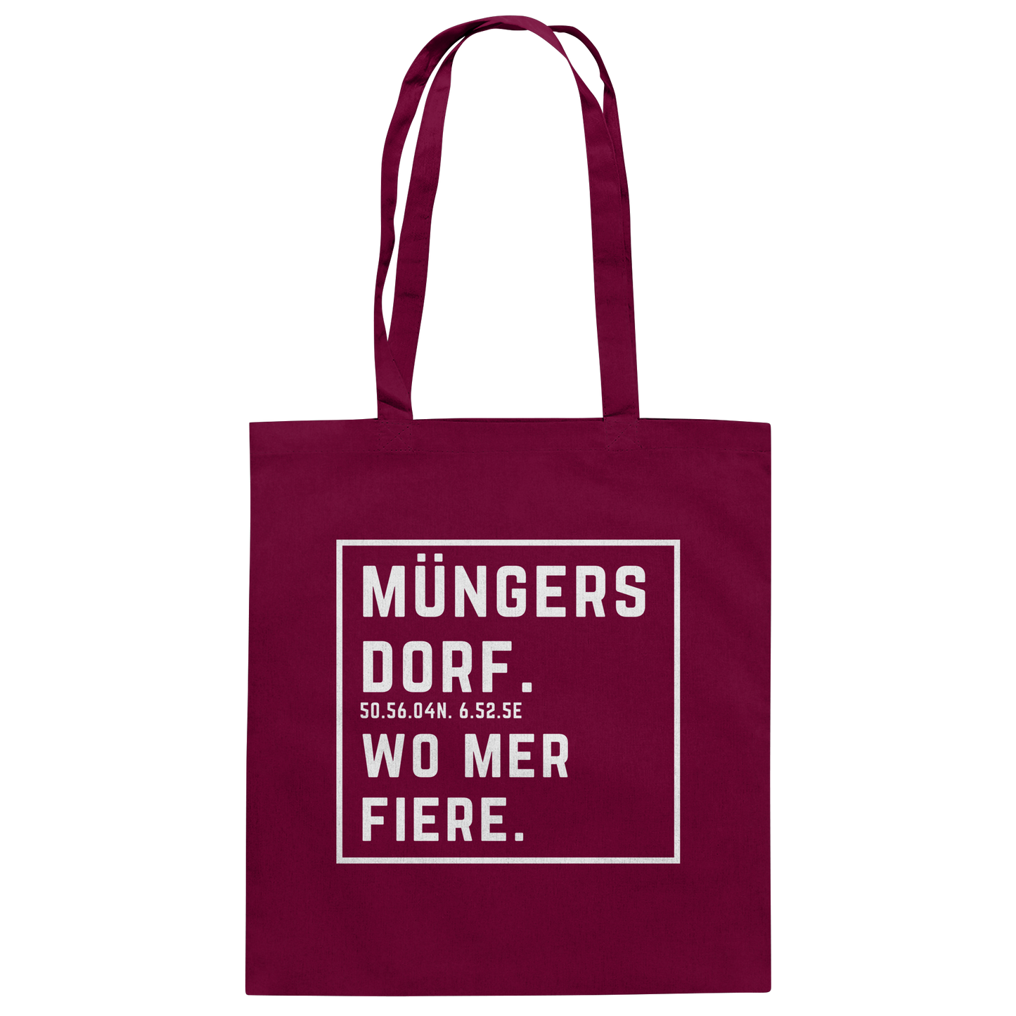 Müngersdorf Fiere Druck - Baumwolltasche