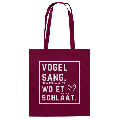 Vogelsang Hätz Druck - Baumwolltasche