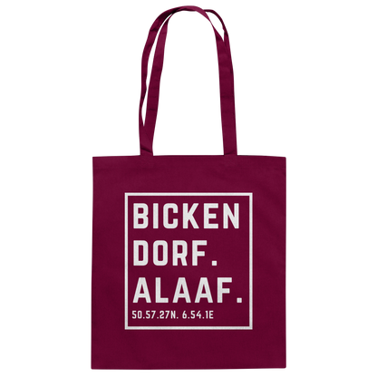 Bickendorf Alaaf Druck - Baumwolltasche