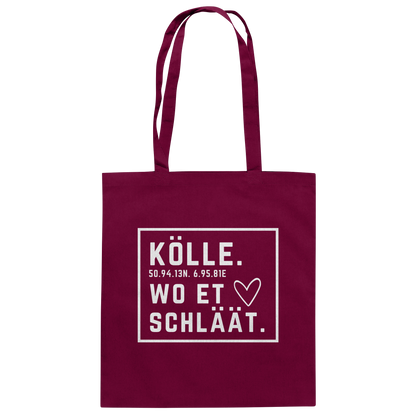 Kölle Hätz Druck - Baumwolltasche