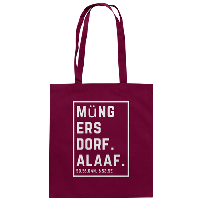 Müngersdorf Alaaf Druck - Baumwolltasche