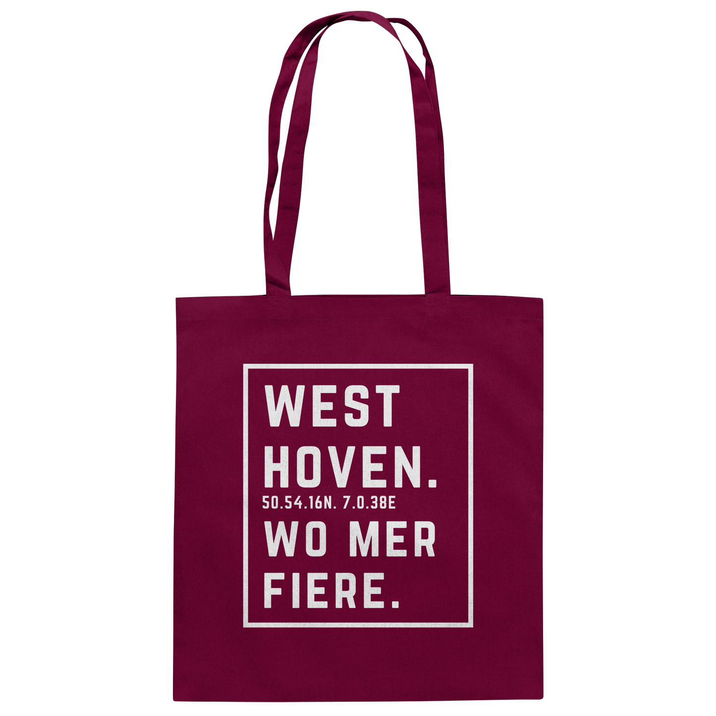 Westhoven Fiere Druck - Baumwolltasche