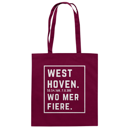 Westhoven Fiere Druck - Baumwolltasche