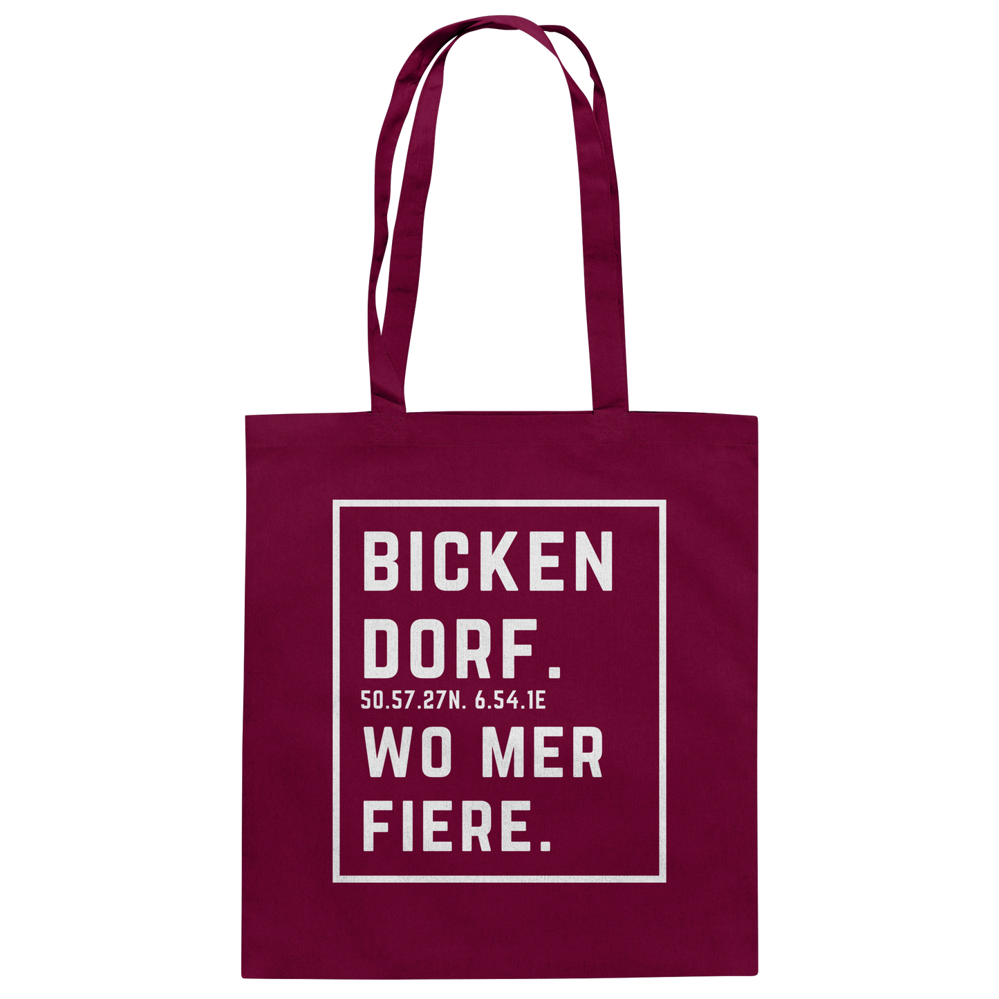 Bickendorf Fiere Druck - Baumwolltasche