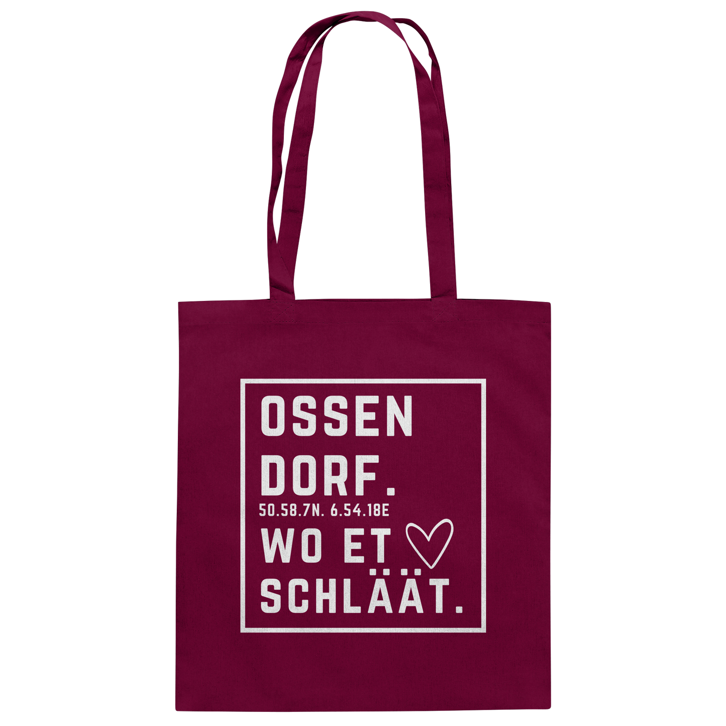 Ossendorf Hätz Druck - Baumwolltasche