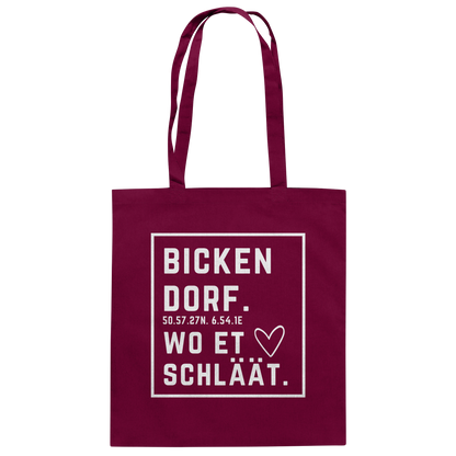 Bickendorf Hätz Druck - Baumwolltasche