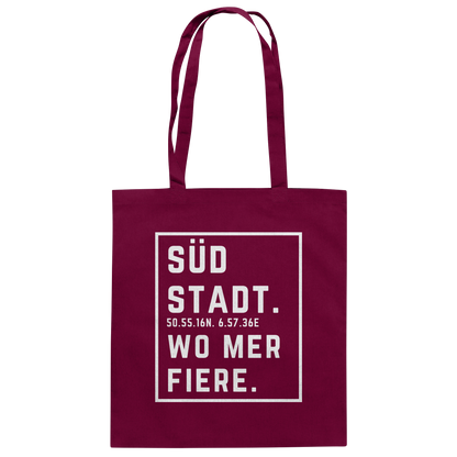 Südstadt Fiere Druck - Baumwolltasche
