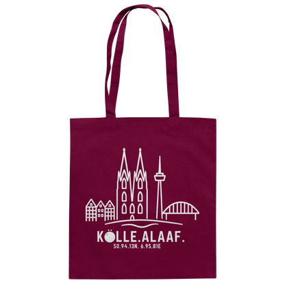 Skyline Alaaf Druck - Baumwolltasche