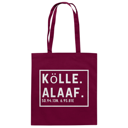 Kölle Alaaf Druck - Baumwolltasche