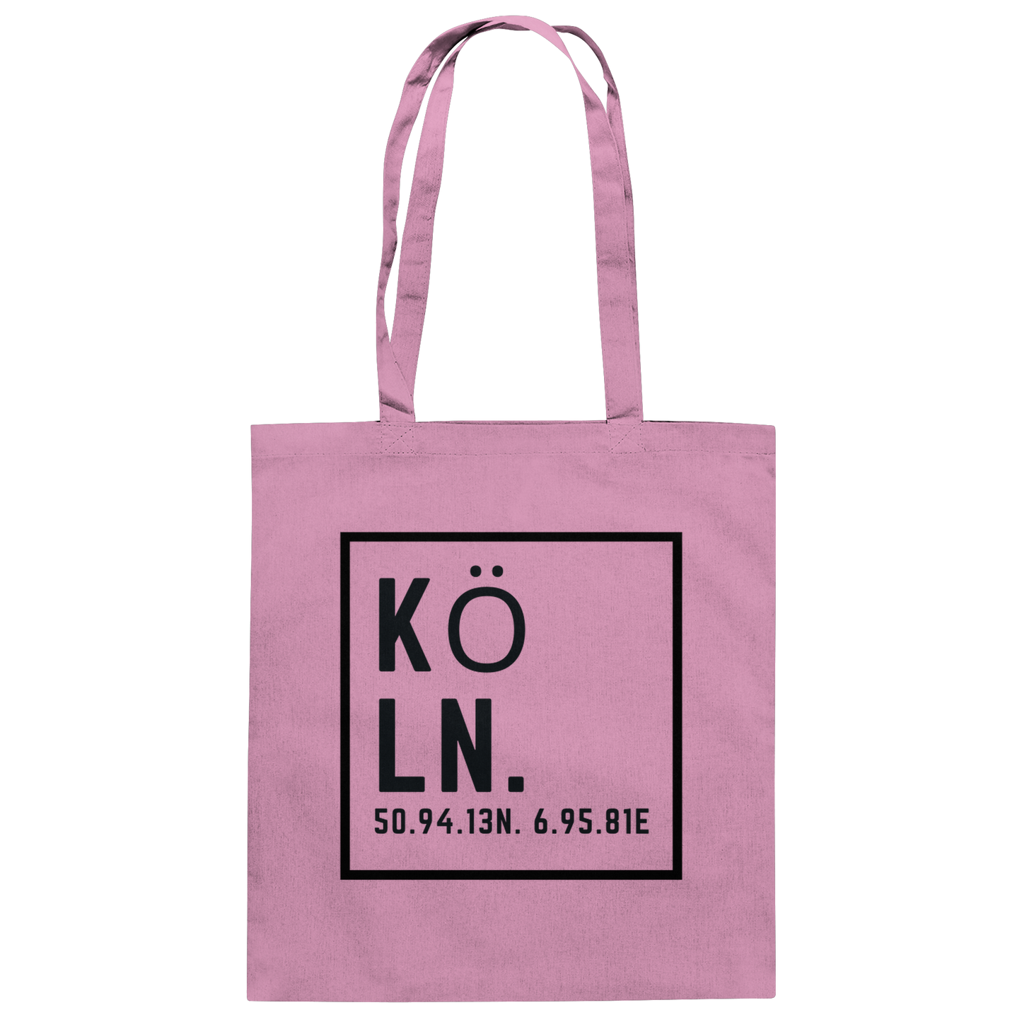 Köln Koordinaten (Druck) - Accessoires - Baumwolltasche