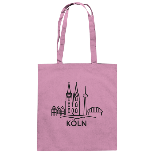 Köln Skyline (Druck) - Accessoires - Baumwolltasche