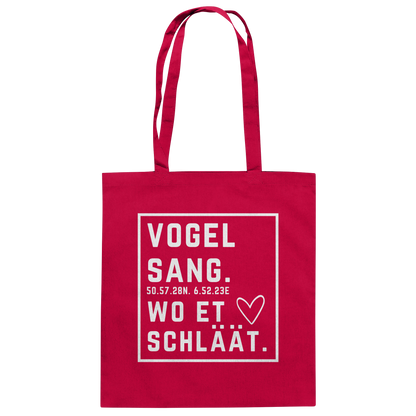 Vogelsang Hätz Druck - Baumwolltasche