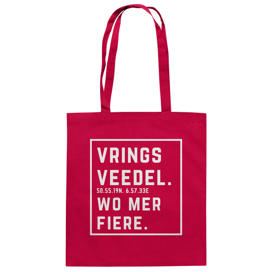 Vringsveedel Fiere Druck - Baumwolltasche