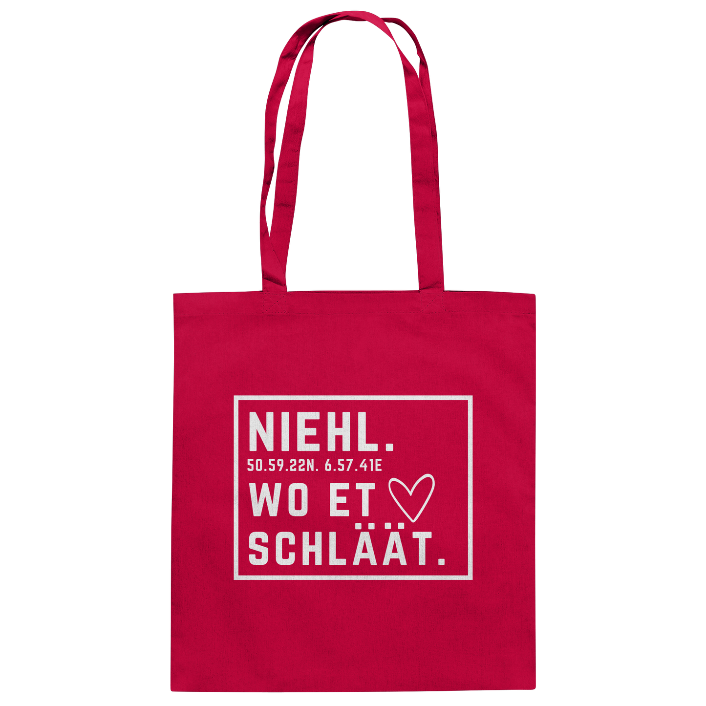 Niehl Hätz Druck - Baumwolltasche
