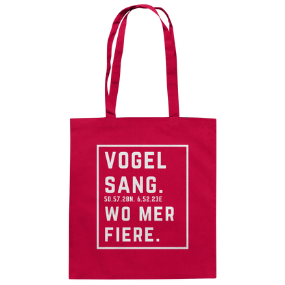 Vogelsang Fiere Druck - Baumwolltasche