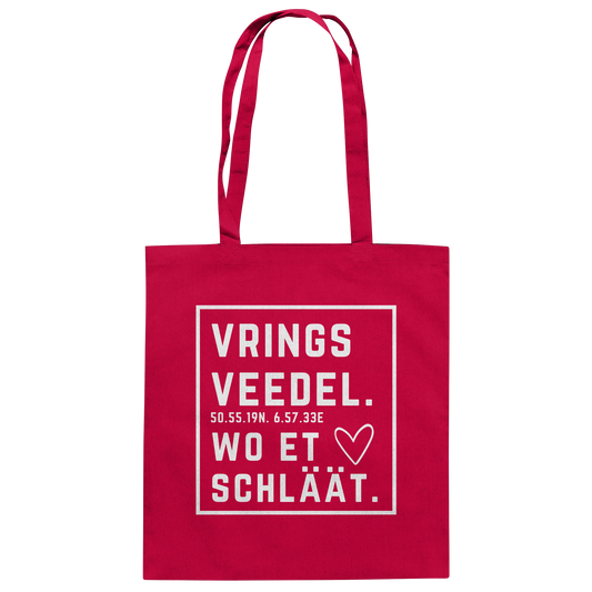 Vringsveedel Hätz Druck - Baumwolltasche