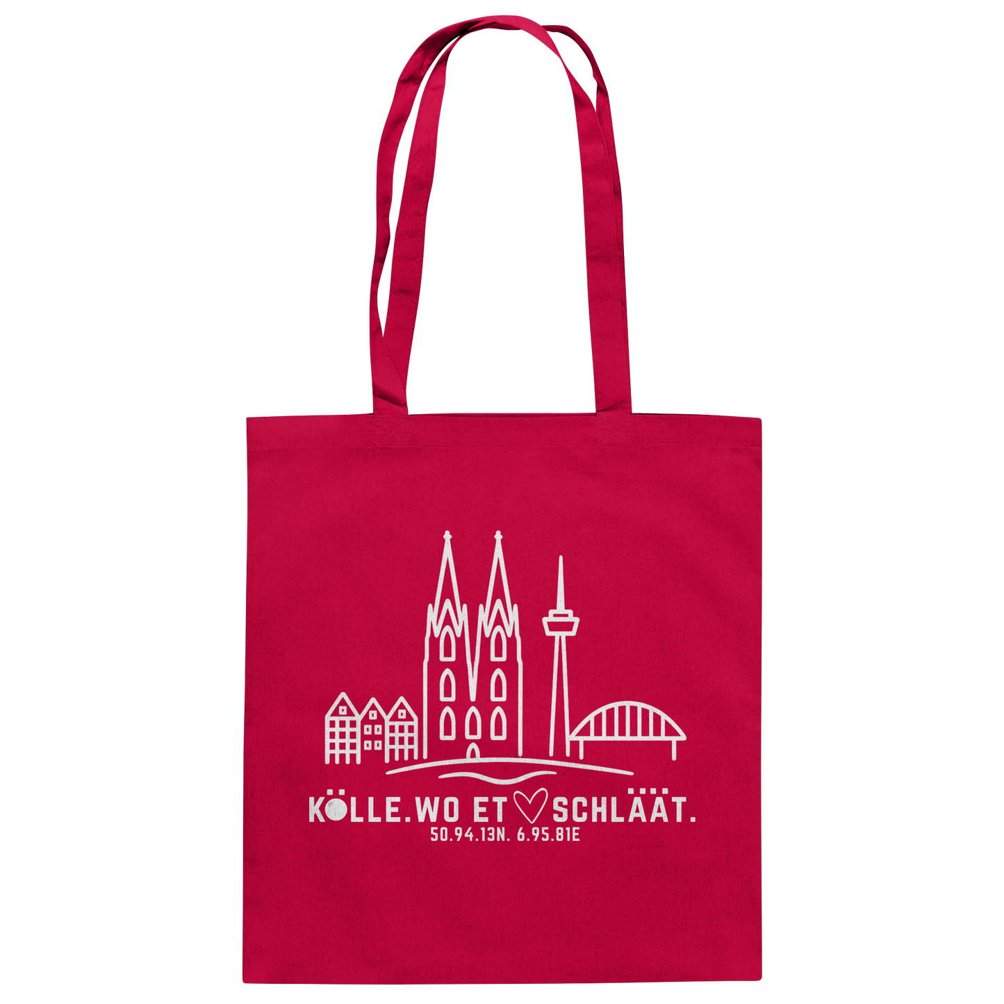 Skyline Hätz Druck  - Baumwolltasche