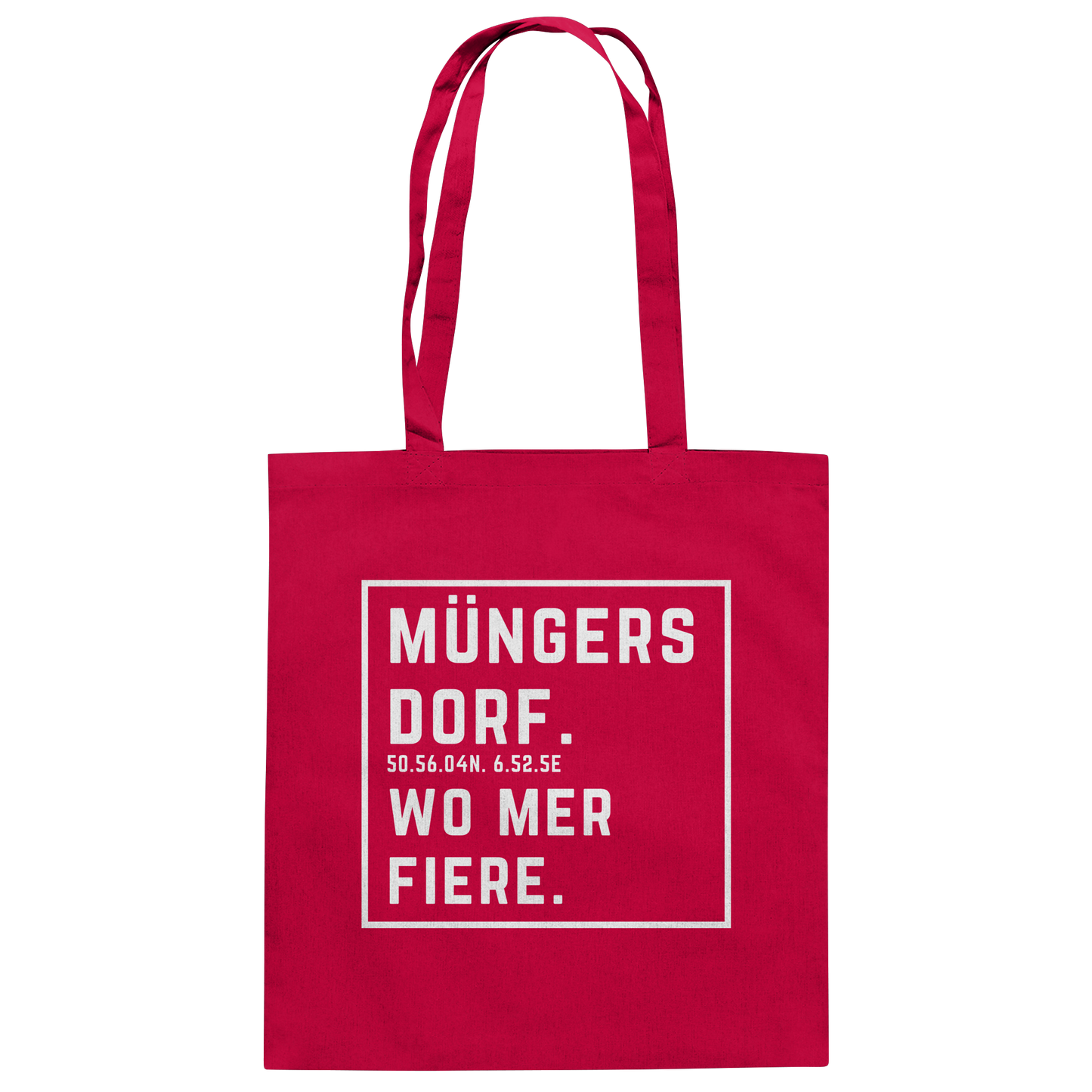 Müngersdorf Fiere Druck - Baumwolltasche