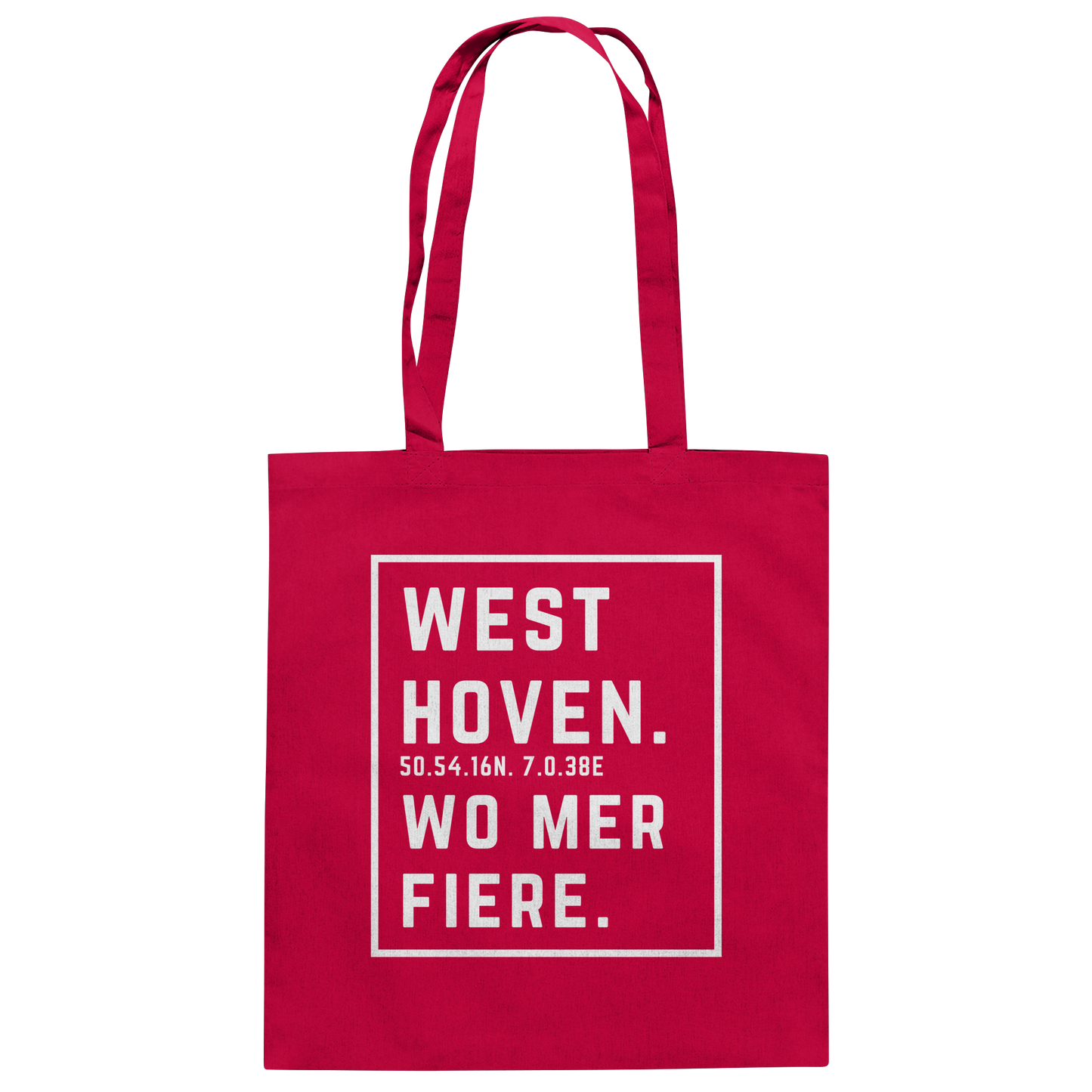 Westhoven Fiere Druck - Baumwolltasche