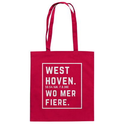 Westhoven Fiere Druck - Baumwolltasche