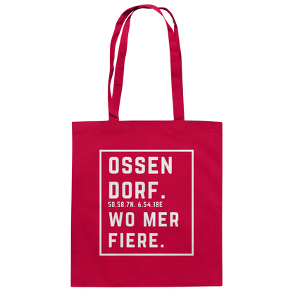 Ossendorf Fiere Druck - Baumwolltasche