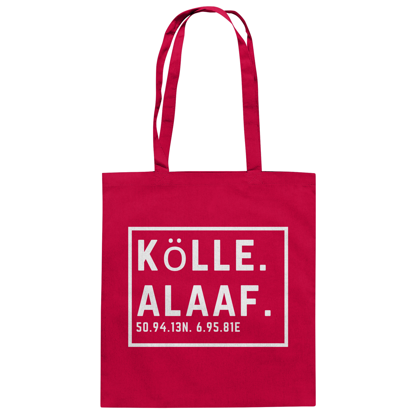 Kölle Alaaf Druck - Baumwolltasche