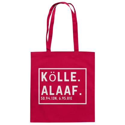 Kölle Alaaf Druck - Baumwolltasche