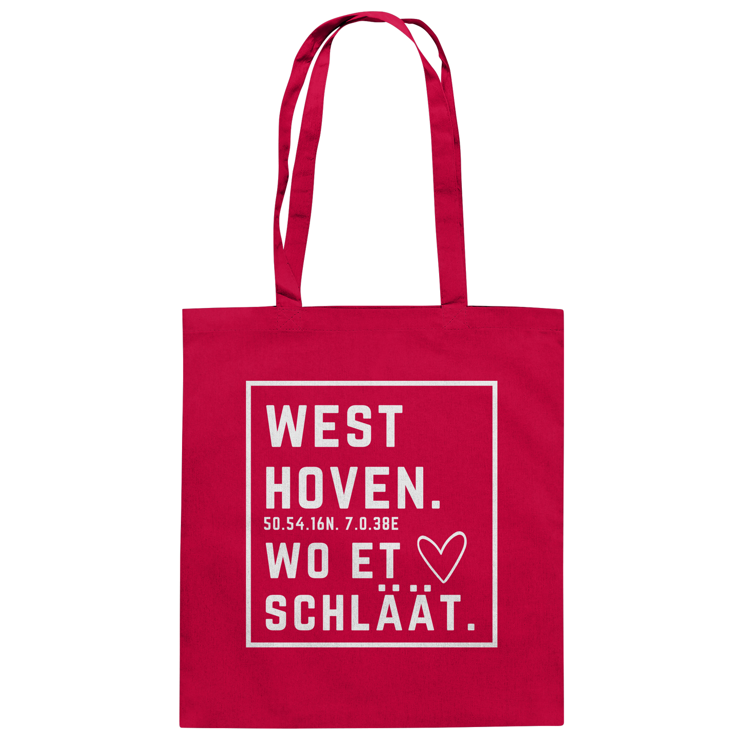Westhoven Hätz Druck  - Baumwolltasche