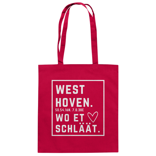 Westhoven Hätz Druck  - Baumwolltasche