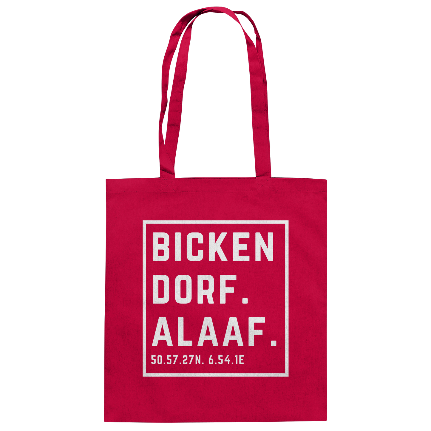 Bickendorf Alaaf Druck - Baumwolltasche