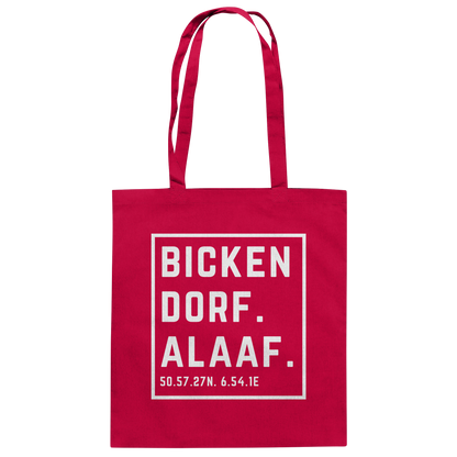 Bickendorf Alaaf Druck - Baumwolltasche