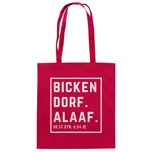 Bickendorf Alaaf Druck - Baumwolltasche