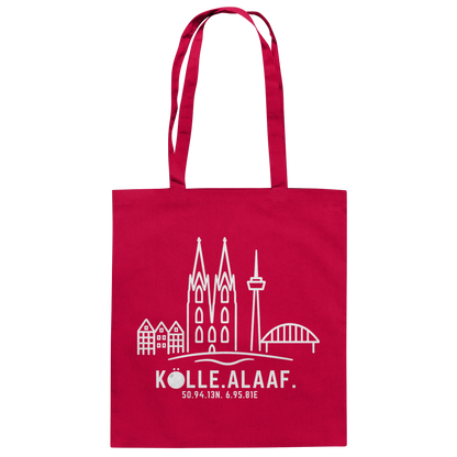 Skyline Alaaf Druck - Baumwolltasche