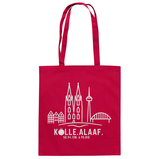Skyline Alaaf Druck - Baumwolltasche