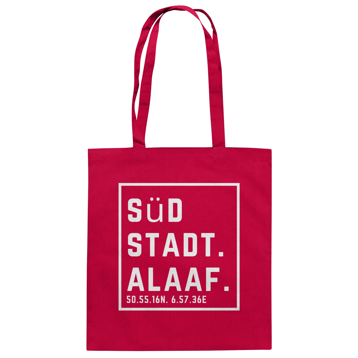 Südstadt Alaaf Druck - Baumwolltasche