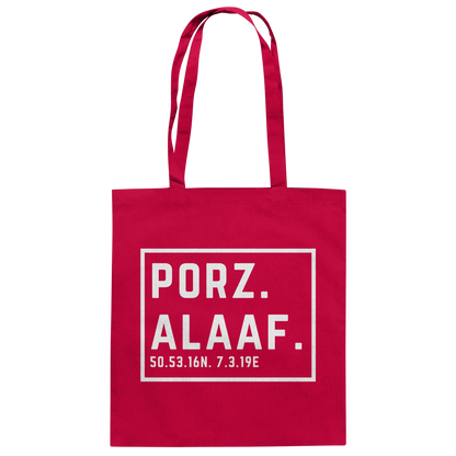 Porz Alaaf Druck - Baumwolltasche
