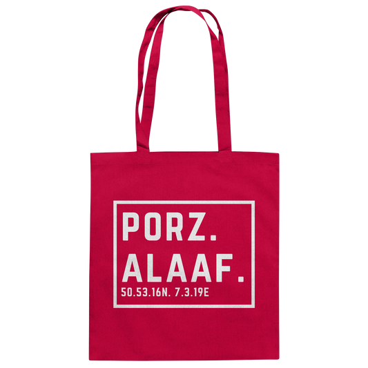 Porz Alaaf Druck - Baumwolltasche