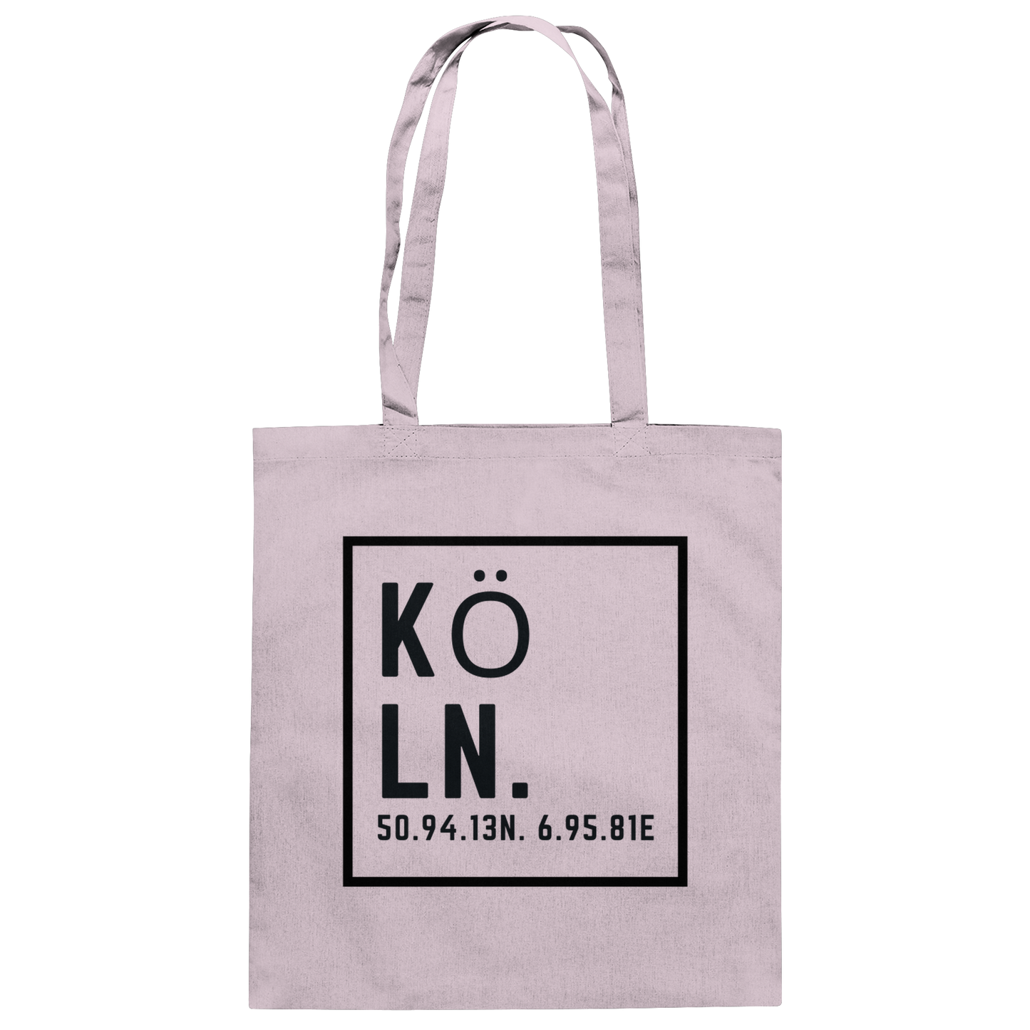 Köln Koordinaten (Druck) - Accessoires - Baumwolltasche
