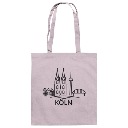 Köln Skyline (Druck) - Accessoires - Baumwolltasche