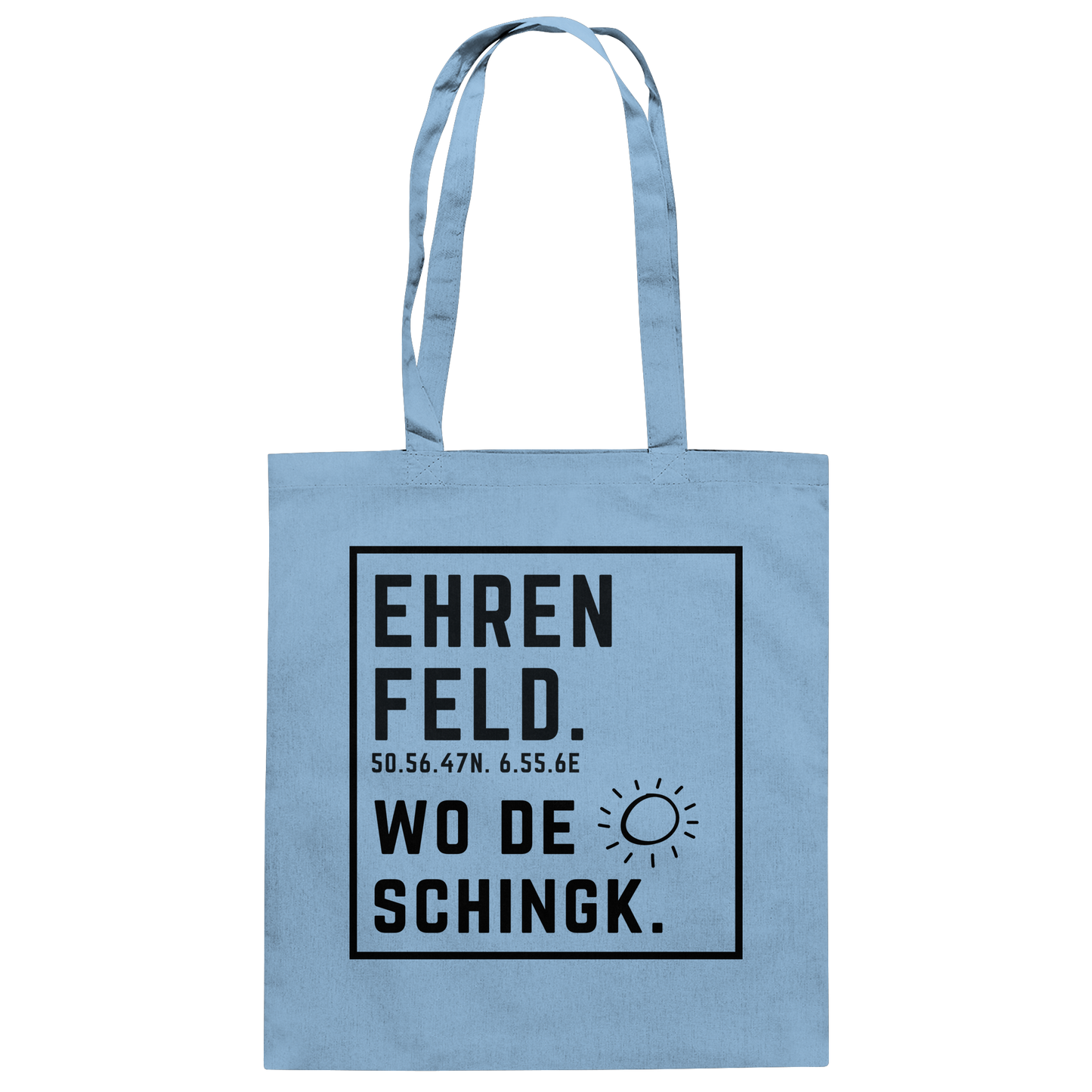 Wo de Sonn schingk - Ehrenfeld Druck - Accessoires - Baumwolltasche