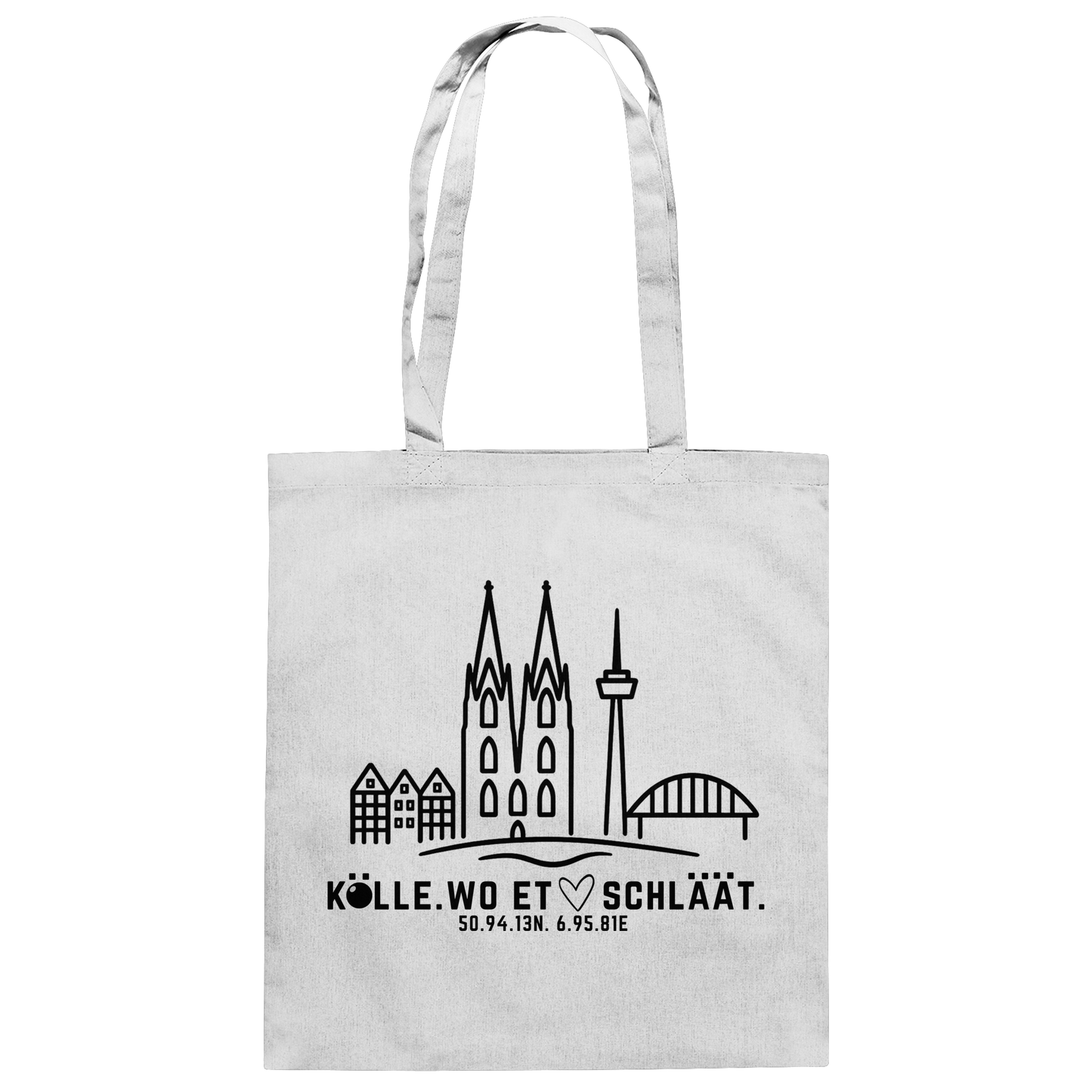 Skyline Hätz Druck - Baumwolltasche