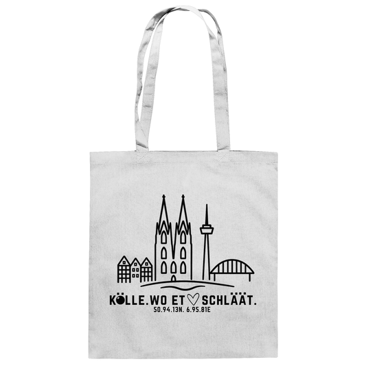 Skyline Hätz Druck - Baumwolltasche