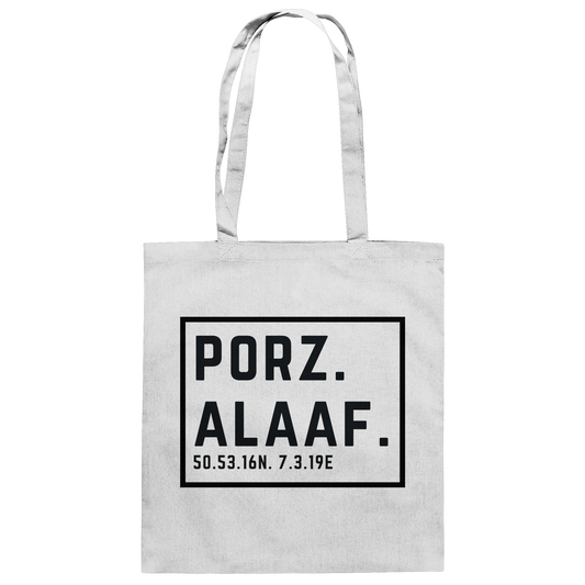 Porz Alaaf Druck - Baumwolltasche