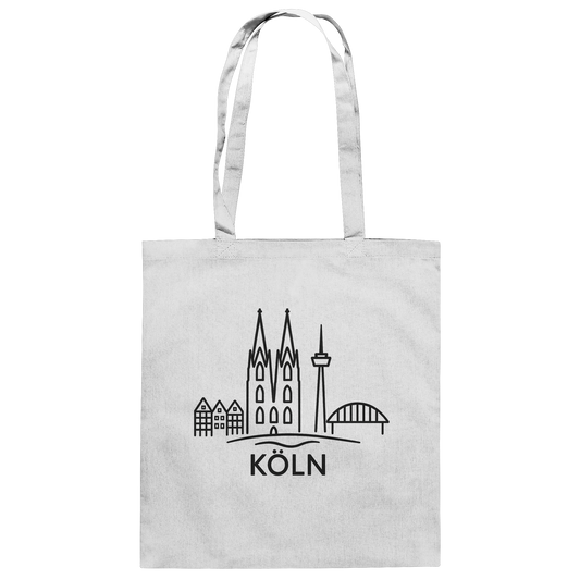 Köln Skyline (Druck) - Accessoires - Baumwolltasche