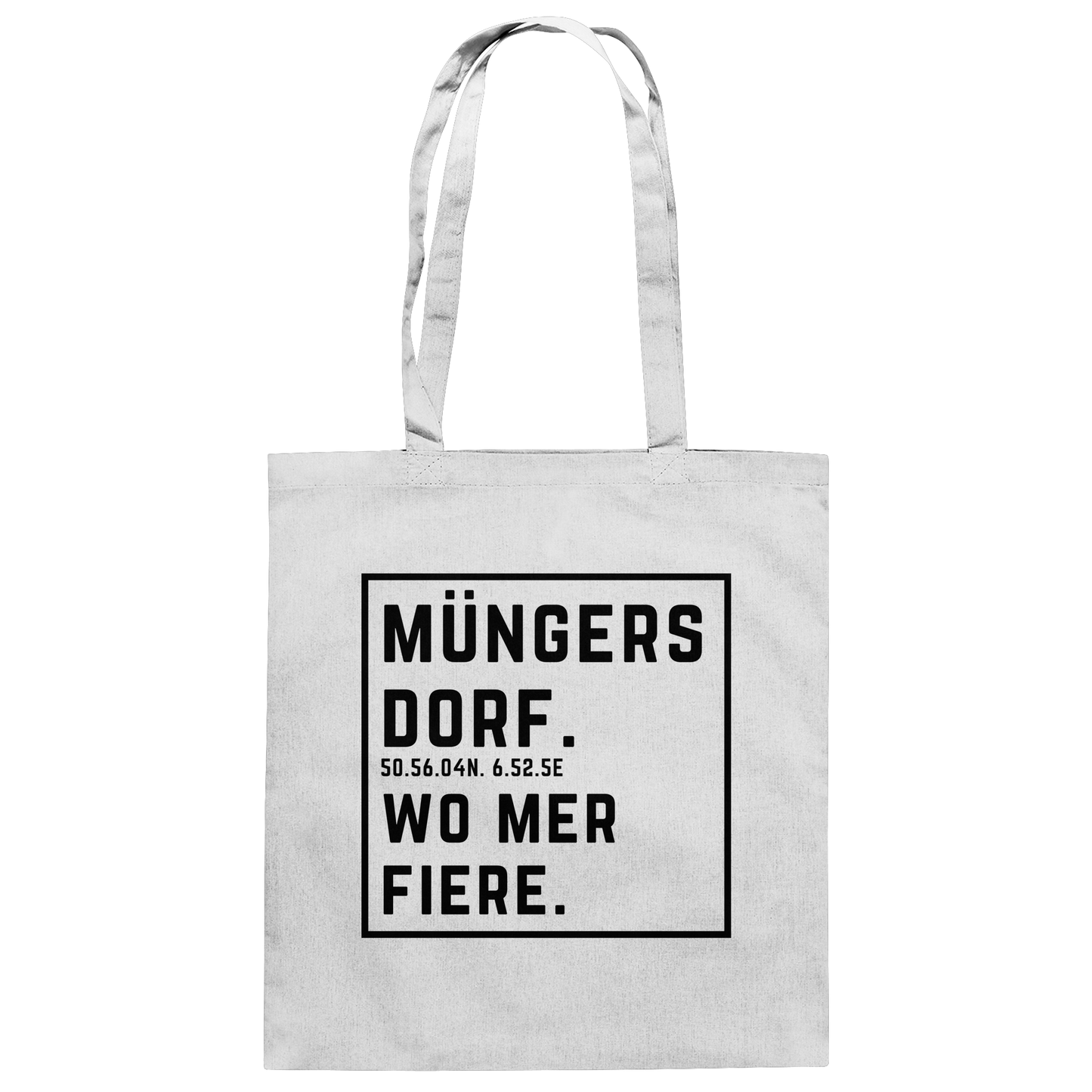Müngersdorf Fiere Druck - Baumwolltasche