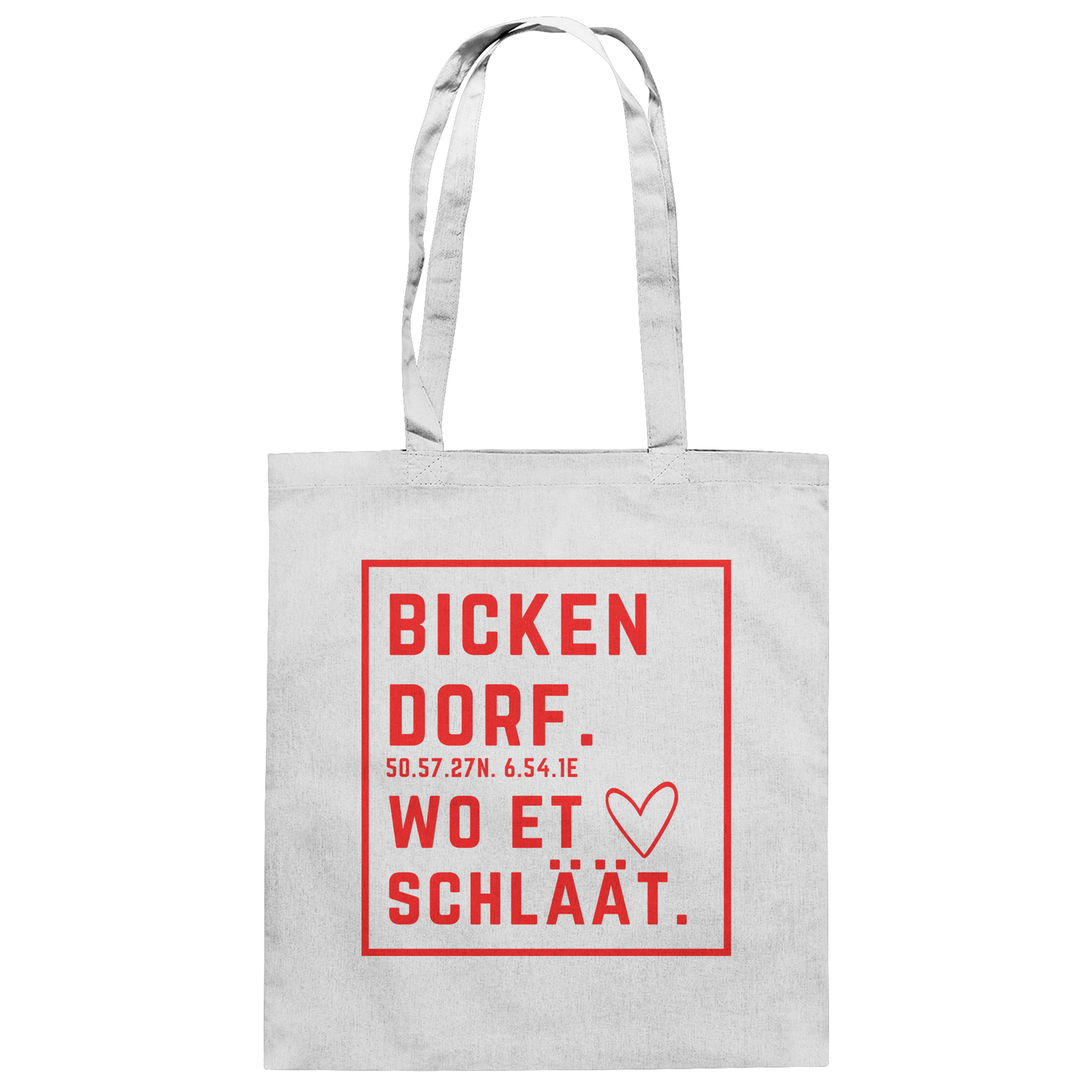 Bickendorf Hätz Druck  - Baumwolltasche
