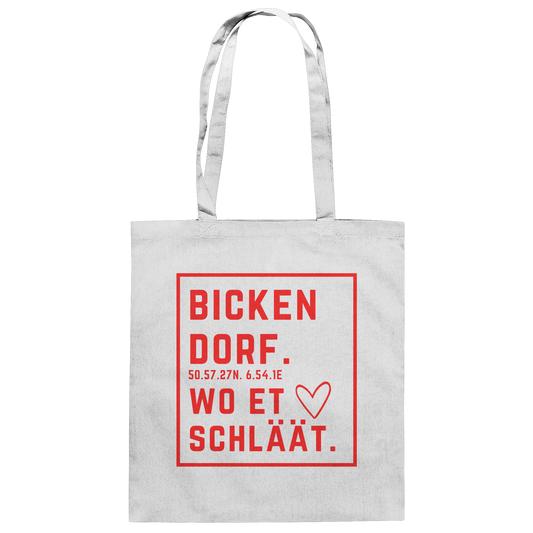 Bickendorf Hätz Druck  - Baumwolltasche