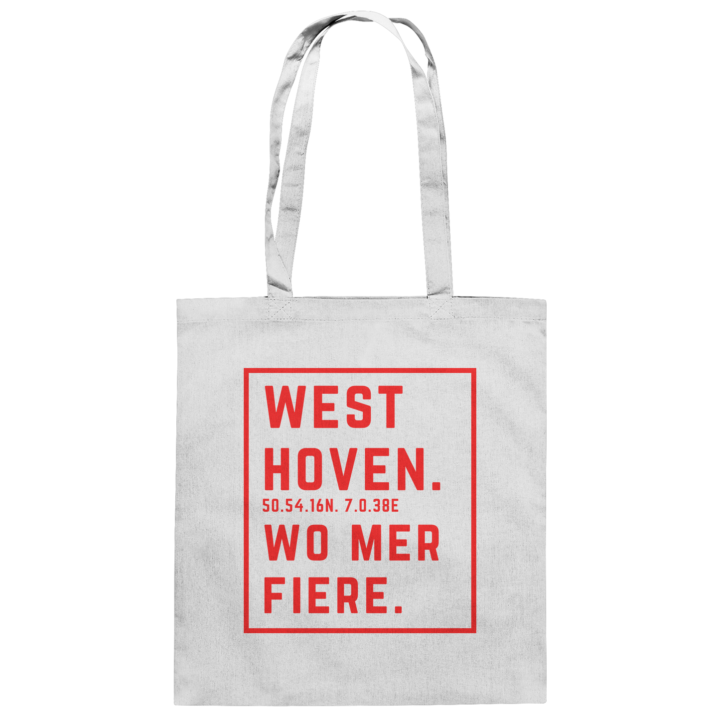 Westhoven Fiere Druck - Baumwolltasche