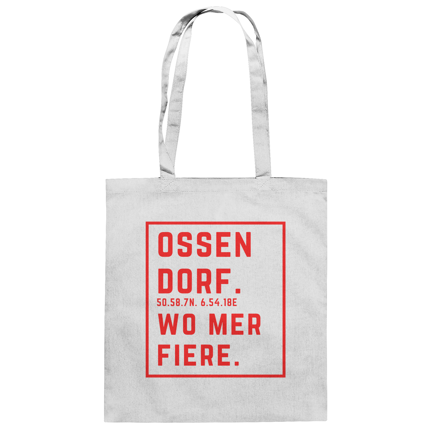 Ossendorf Fiere Druck - Baumwolltasche